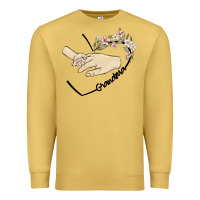Antique Gold personalized grandma Premium Sweatshirt - MaliasSmallBusiness