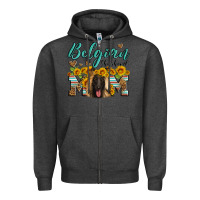 Charcoal Heather belgian shepherd mom Zipper Hoodie - Artiststas