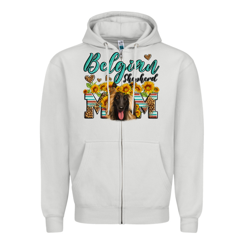 Belgian Shepherd Mom Zipper Hoodie by Artiststas | Teevron