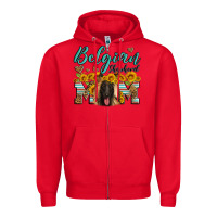 Red belgian shepherd mom Zipper Hoodie - Artiststas