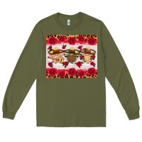 Army Green mexico gnomes mouse pad Long Sleeve Tee - HRA Design Shop