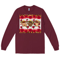 Burgundy mexico gnomes mouse pad Long Sleeve Tee - HRA Design Shop