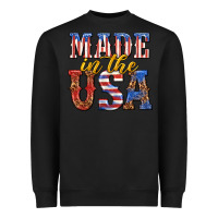 Black made in the usa Heavyweight Sweatshirt - texasbilliewilder
