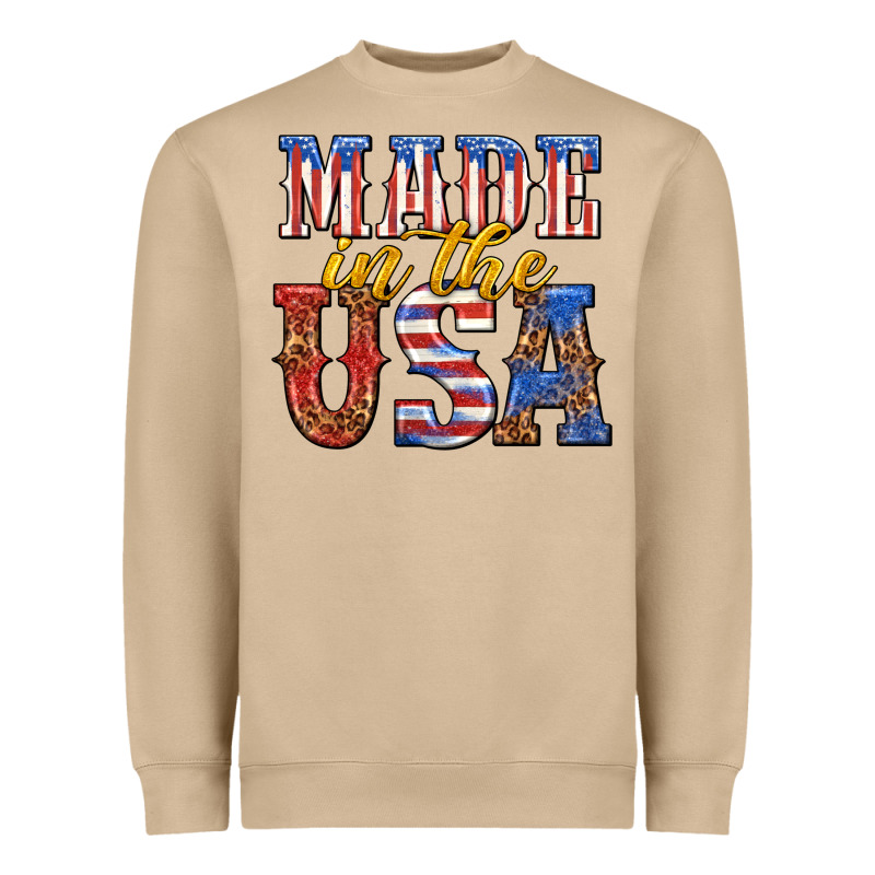 Made In The Usa Heavyweight Sweatshirt by texasbilliewilder | Teevron
