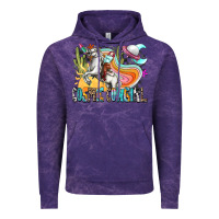 Cloud Purple cosmic cowgirl Vintage Hoodie - Zillion Design Studio