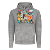 Cloud Rock cosmic cowgirl Vintage Hoodie - Zillion Design Studio