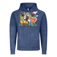 Vintage Denim cosmic cowgirl Vintage Hoodie - Zillion Design Studio