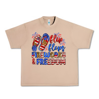 Burro flip flops fireworks and freedom Urban Heavy Tee - Zillion Design Studio