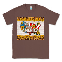 Chestnut god bless america Classic Tee - HRA Design Shop