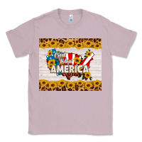Lilac god bless america Classic Tee - HRA Design Shop