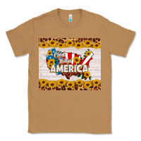 Toasted Coconut god bless america Classic Tee - HRA Design Shop