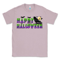 Lilac happy halloween Classic Tee - BundleAndBundleShop