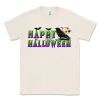 Natural happy halloween Classic Tee - BundleAndBundleShop