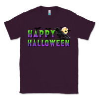Plum happy halloween Classic Tee - BundleAndBundleShop