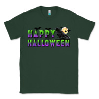 Sports Green happy halloween Classic Tee - BundleAndBundleShop