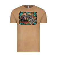 Vintage Camel life is better with a frenchie Vintage Tee - RanaPortraitStore