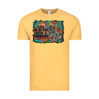 Vintage Mustard life is better with a frenchie Vintage Tee - RanaPortraitStore