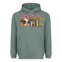 Sage holy cow i'm one Heavyweight Hoodie - MaliasSmallBusiness