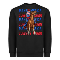 Black make america cowboy again Heavyweight Sweatshirt - texasbilliewilder