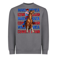 Storm make america cowboy again Heavyweight Sweatshirt - texasbilliewilder