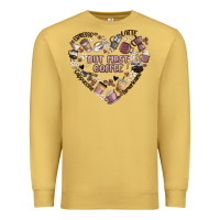 But First Coffee Premium Sweatshirt | Teevron
