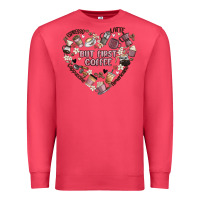 Cardinal but first coffee Premium Sweatshirt - MaliasSmallBusiness