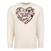 Sandshell but first coffee Premium Sweatshirt - MaliasSmallBusiness