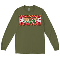 Army Green fiesta mexico gnomes license plate Long Sleeve Tee - HRA Design Shop