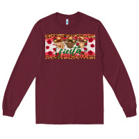 Burgundy fiesta mexico gnomes license plate Long Sleeve Tee - HRA Design Shop