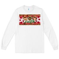 White fiesta mexico gnomes license plate Long Sleeve Tee - HRA Design Shop