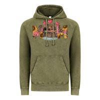Mom Bear With Sunflowers Vintage Hoodie | Teevron