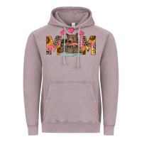 Vintage Zinc Mom Bear With Sunflowers Vintage Hoodie - RanaPortraitStore