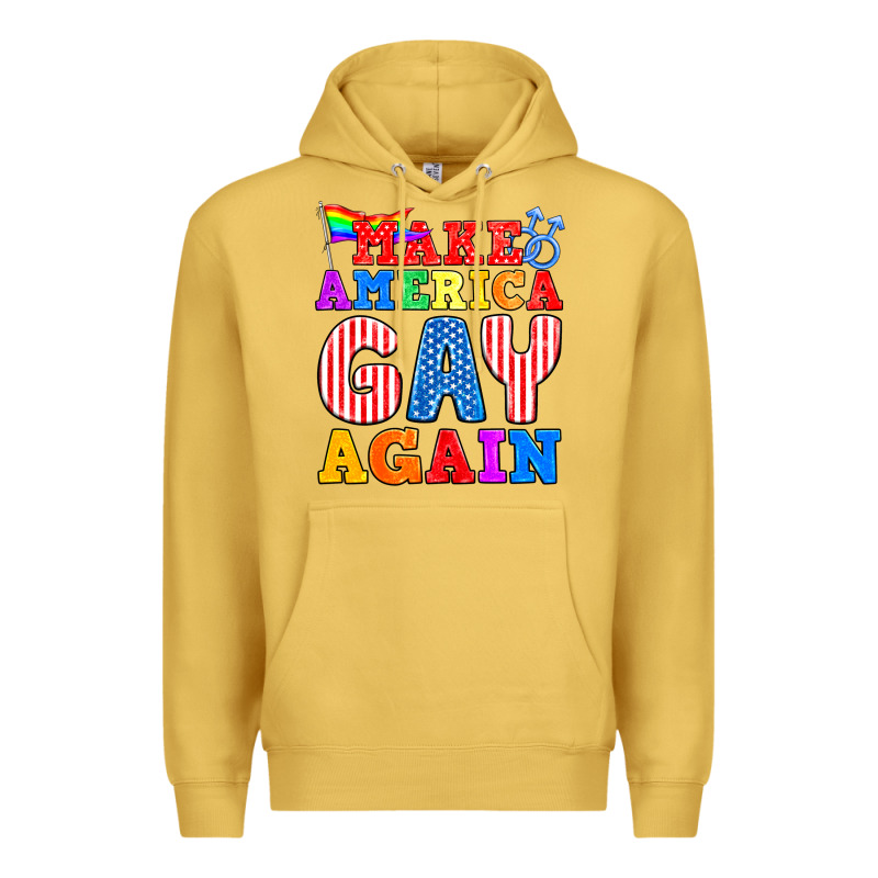 Make America Gay Again Premium Hoodie by BundleAndBundleShop | Teevron