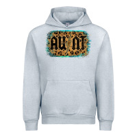 Heather Grey Leopard Pattern Aunt Tried Urban Hoodie - Bettercallsaul