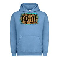 Pigment Pebble Blue Leopard Pattern Aunt Tried Urban Hoodie - Bettercallsaul