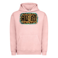 Pigment Salmon Leopard Pattern Aunt Tried Urban Hoodie - Bettercallsaul