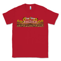 Red god bless america libbey cup Classic Tee - HRA Design Shop