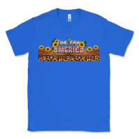 True Royal god bless america libbey cup Classic Tee - HRA Design Shop