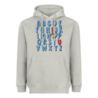 Moon Dust alphabet autism awareness Heavyweight Hoodie - MaliasSmallBusiness