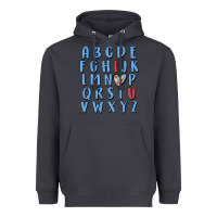 Smoke alphabet autism awareness Heavyweight Hoodie - MaliasSmallBusiness