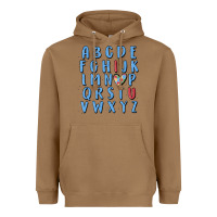 Toasted Coconut alphabet autism awareness Heavyweight Hoodie - MaliasSmallBusiness