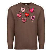 Chestnut howdy valentine Premium Sweatshirt - MaliasSmallBusiness