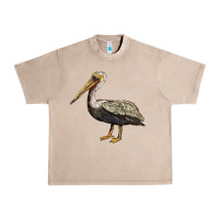 French Oak louisiana state bird pelican Urban Heavy Tee - BarkalooDesign