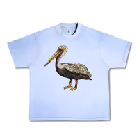Grape Ice louisiana state bird pelican Urban Heavy Tee - BarkalooDesign