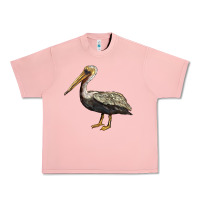 Salmon louisiana state bird pelican Urban Heavy Tee - BarkalooDesign
