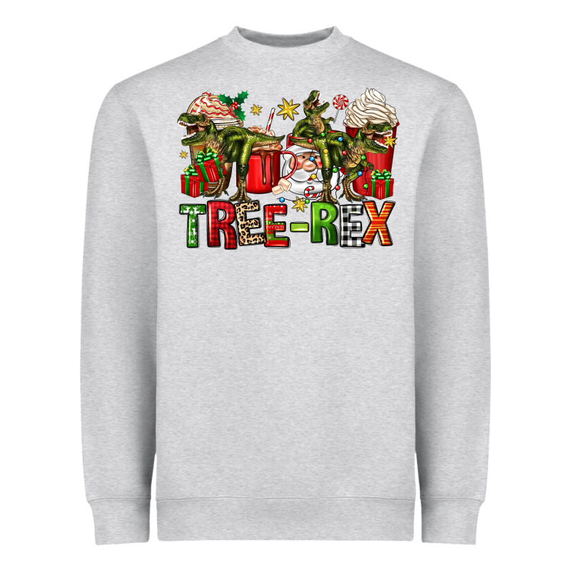Tree Rex Coffee Cups Heavyweight Sweatshirt by Zillion Design Studio | Teevron