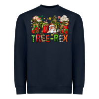 Navy tree rex coffee cups Heavyweight Sweatshirt - Zillion Design Studio