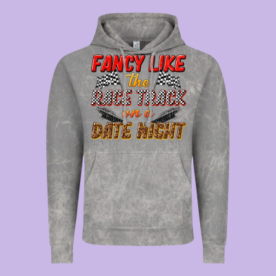 Fancy Like The Race Track On A Date Night Vintage Hoodie Designed By Texasbilliewilder