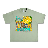 Oil Green easy peasy lemon squezzy Urban Heavy Tee - Zillion Design Studio