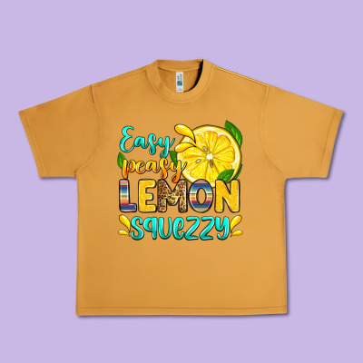 Easy Peasy Lemon Squezzy Urban Heavy Tee Designed By Zillion Design Studio